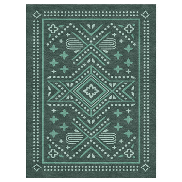 Durand Deep Turquoise in 9' x 12' Size