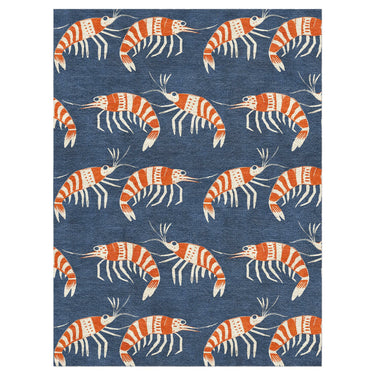 Tile - Animals 013 - Tribal Prawns in 9' x 12' Size