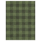 Buffalo Plaid Dark Olive in 9' x 12' Size