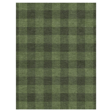 Buffalo Plaid Dark Olive in 9' x 12' Size