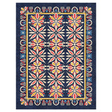 Jasmina Navy Multicolor in 12x9ft Size