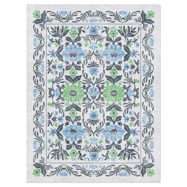 Corriana Blue & Green in 9' x 12' Size