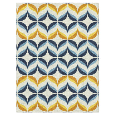 Jasper Blue & Gold in 9' x 12' Size