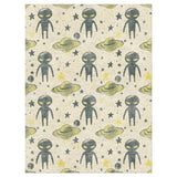 Space Aliens in 9' x 12' Size