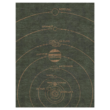 Solar System Forest & Rust in 9' x 12' Size