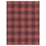 Buffalo Plaid Deep Red in 9' x 12' Size