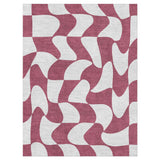 Twyla Checkered Fuscia in 9' x 12' Size