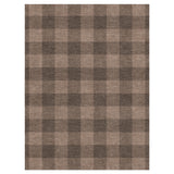 Buffalo Plaid Dark Cedar Brown in 9' x 12' Size