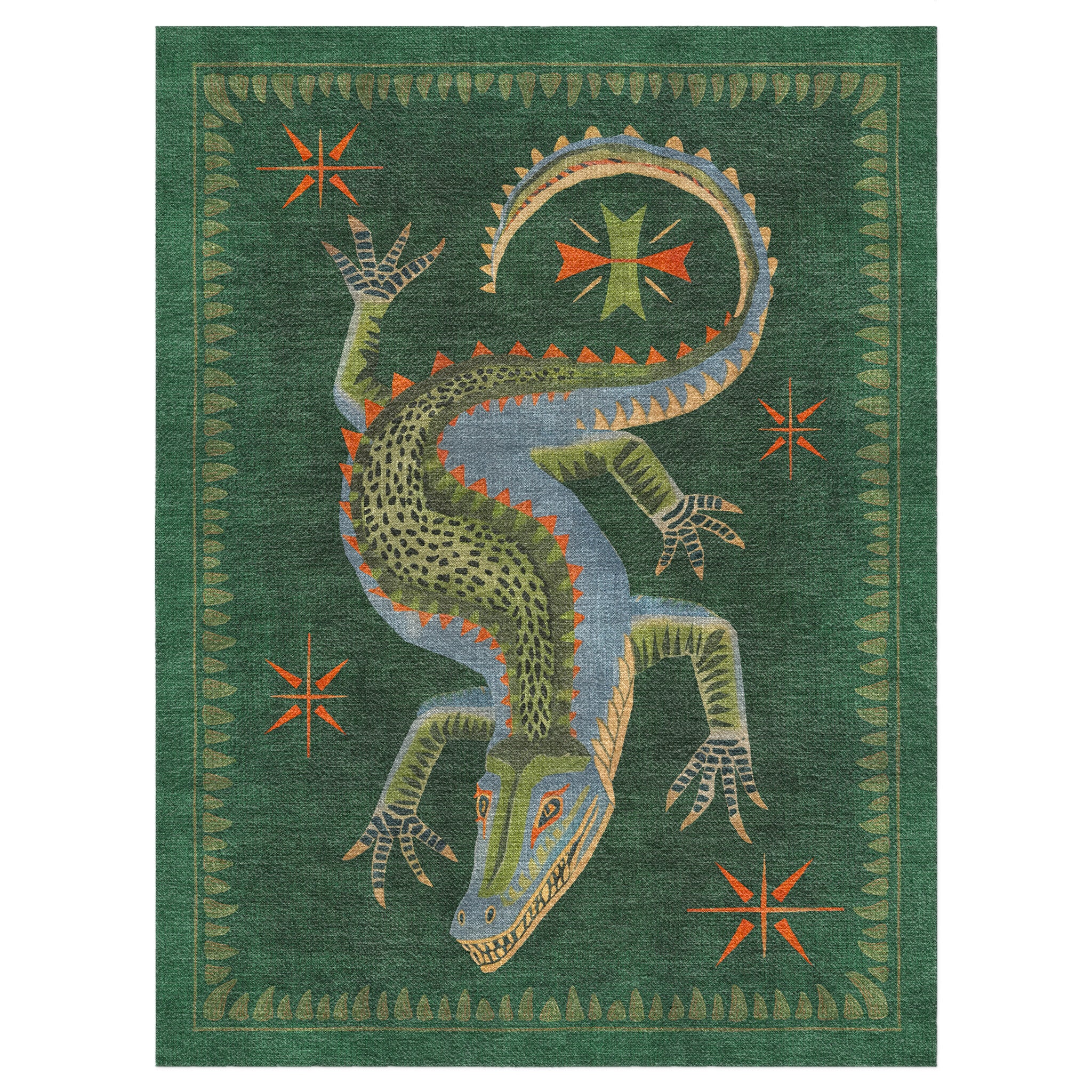 Hungry Alligator Area Rug – Undrfoot Rugs