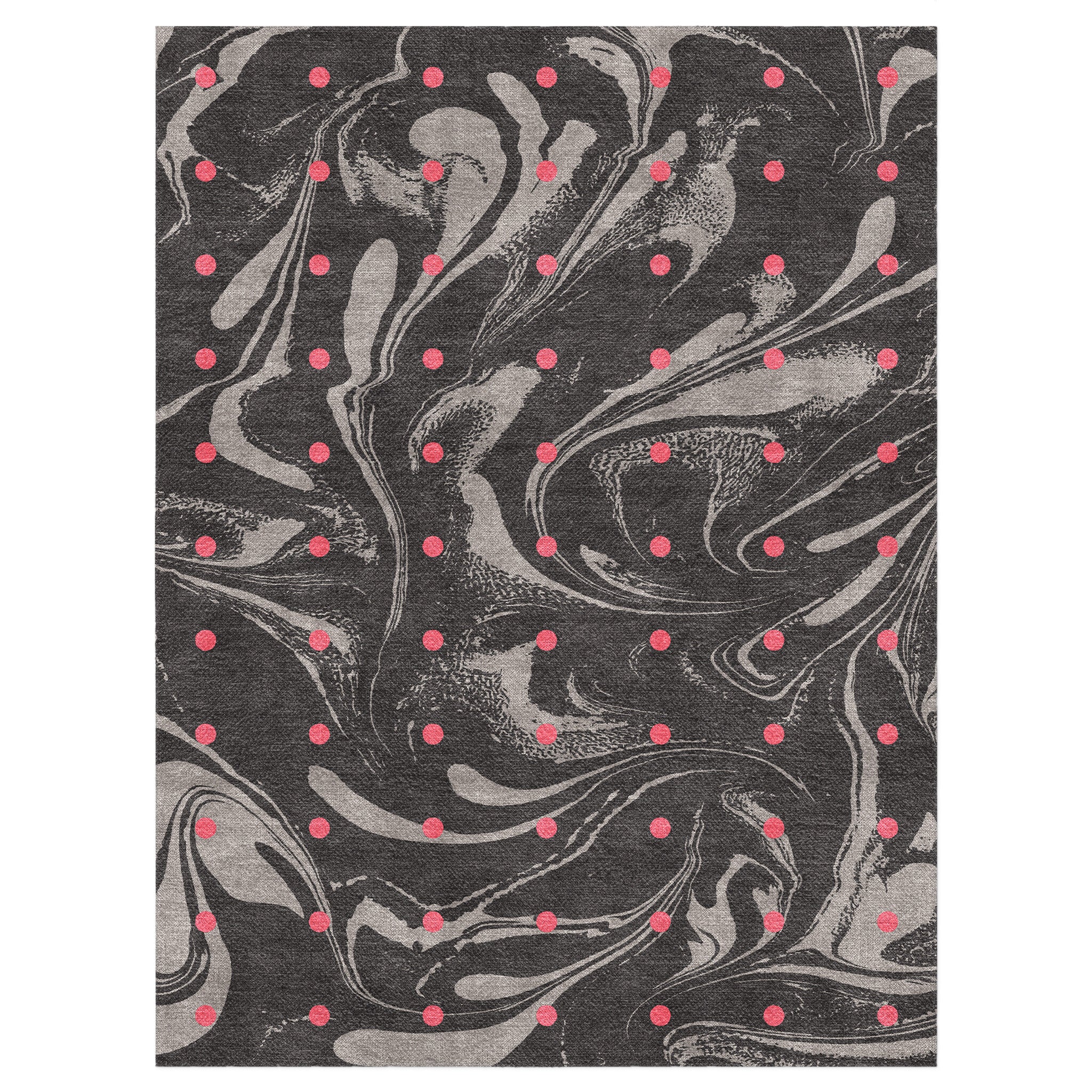 Infredred Rugs Acid Burn Greige & Infrared Area Rug – Undrfoot Rugs