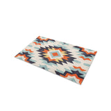 Dakota Blue & Orange in 17" x 24" Size