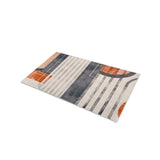 Gordian Navy & Orange in 17" x 24" Size