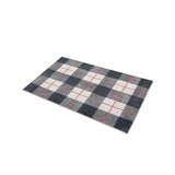 Wallace Plaid Navy & Red in 17" x 24" Size
