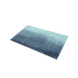 Kieran Watercolor Teal Ombre in 17" x 24" Size