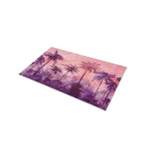Sunset Palms Pink & Purple in 17" x 24" Size