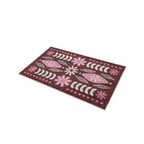 Topanga Burgundy & Pink in 17" x 24" Size