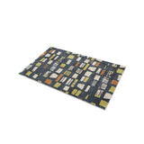 Milo Navy Earthtone in 17" x 24" Size