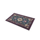 Miriam Navy & Purple in 17" x 24" Size