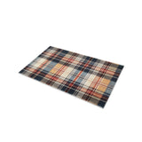 MacPherson Plaid Navy & Gold in 17" x 24" Size
