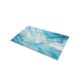 Zephyr Watercolor Azure Blue in 17" x 24" Size