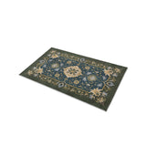 Miriam Navy & Green in 17" x 24" Size