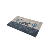 Desert Coyote Midnight & Dusty Blue in 17" x 24" Size