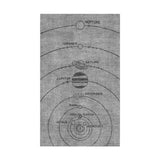 Solar System Grey & Black in 1.5' x 2.5' Size
