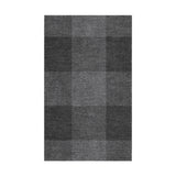 Buffalo Plaid Charcoal Black in 1.5' x 2.5' Size