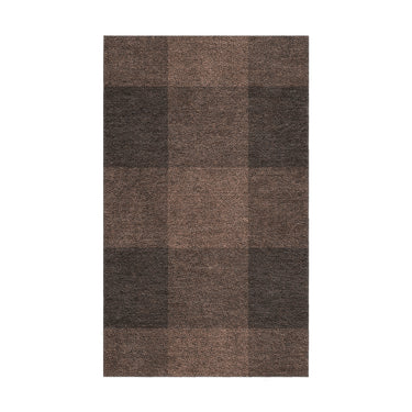 Buffalo Plaid Hickory Brown in 1.5' x 2.5' Size