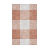 Buffalo Plaid Light Terracotta in 1.5' x 2.5' Size