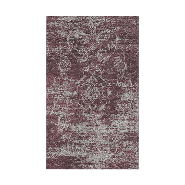 Bennett Maroon & Grey in 1.5' x 2.5' Size