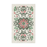 Georgiana Green & Deep Cerise in 1.5' x 2.5' Size