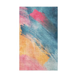 Eloise Blue & Pink in 1.5' x 2.5' Size