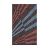 Prisma Maroon & Sky in 1.5' x 2.5' Size