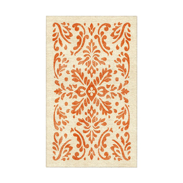 Floranna Ivory & Orange in 1.5' x 2.5' Size