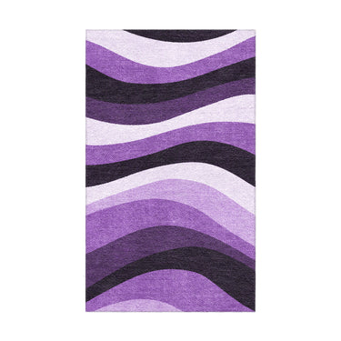 Sinuous Purple Monochrome in 18x30in Size