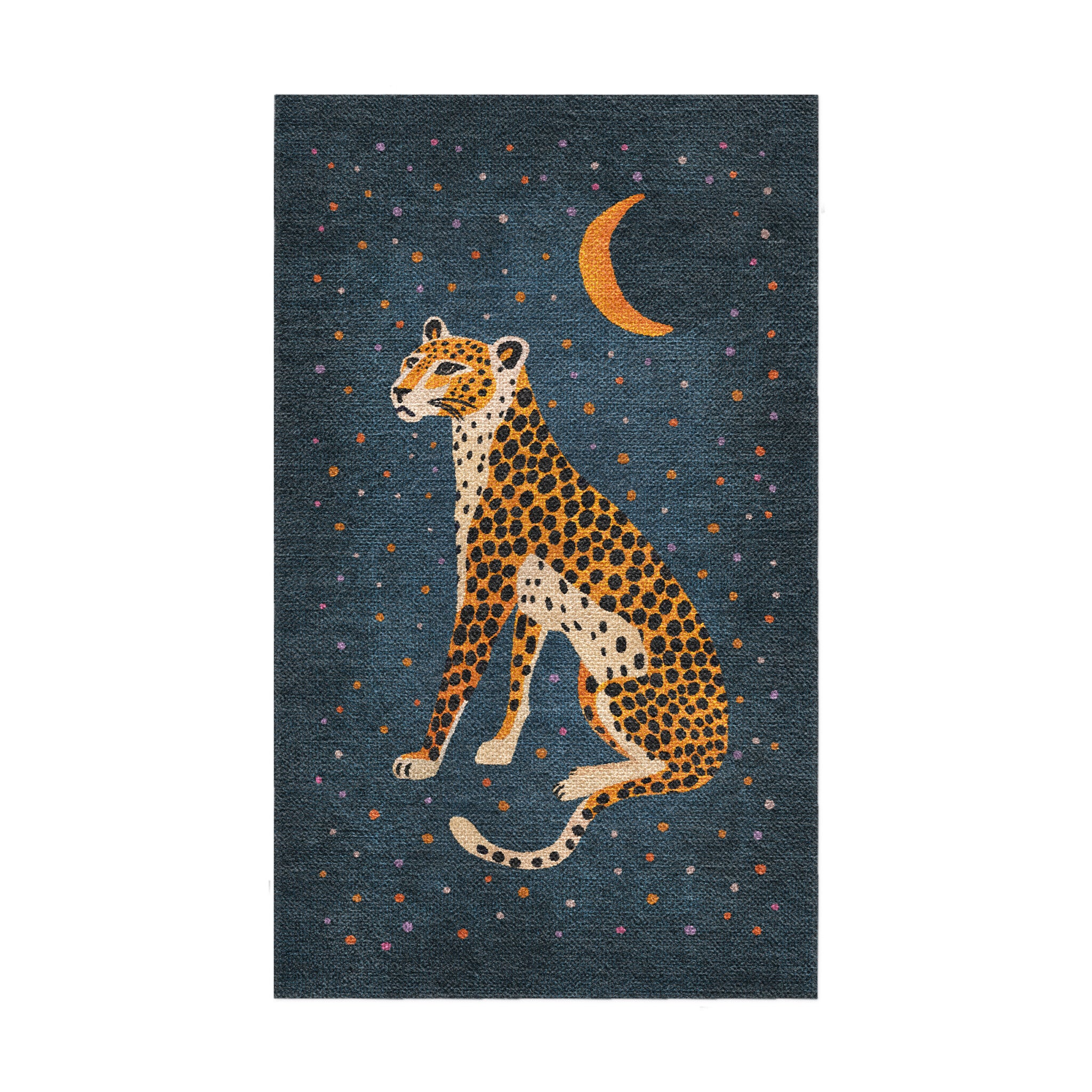 Night Cheetah Area Rug – Undrfoot Rugs