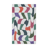 Twyla Checkered Multicolor in 1.5' x 2.5' Size