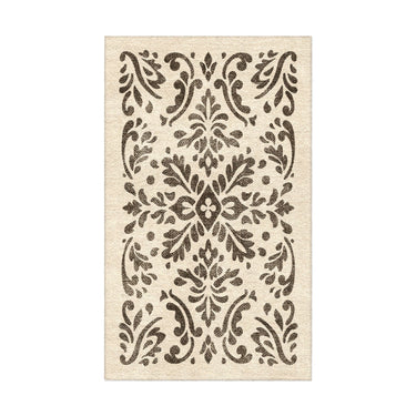 Floranna Ivory & Black in 1.5' x 2.5' Size