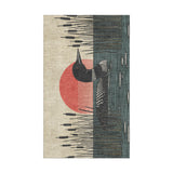 Sunset Loon in 1.5' x 2.5' Size