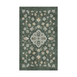 Fenwick Green & Orange in 1.5' x 2.5' Size