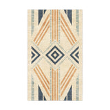 Osage Blue & Orange in 18x30in Size