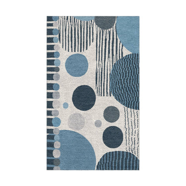 Charl Blue in 1.5' x 2.5' Size