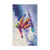 Dreamwave Snowboarder in 1.5' x 2.5' Size