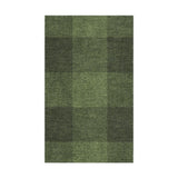 Buffalo Plaid Dark Olive in 1.5' x 2.5' Size