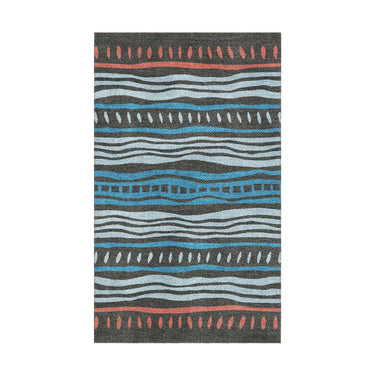 Delsin Black in 1.5' x 2.5' Size