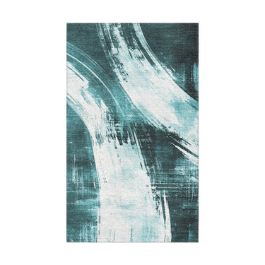 Emil Deep Teal in 1.5' x 2.5' Size