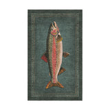 Rainbow Trout in 18x30in Size