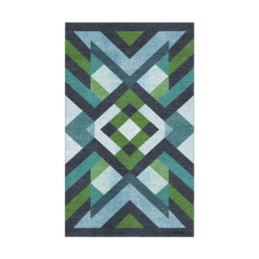 Sonora Blue & Green in 1.5' x 2.5' Size