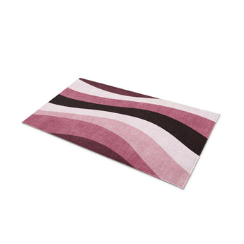 Sinuous Maroon Monochrome in 21" x 34" Size